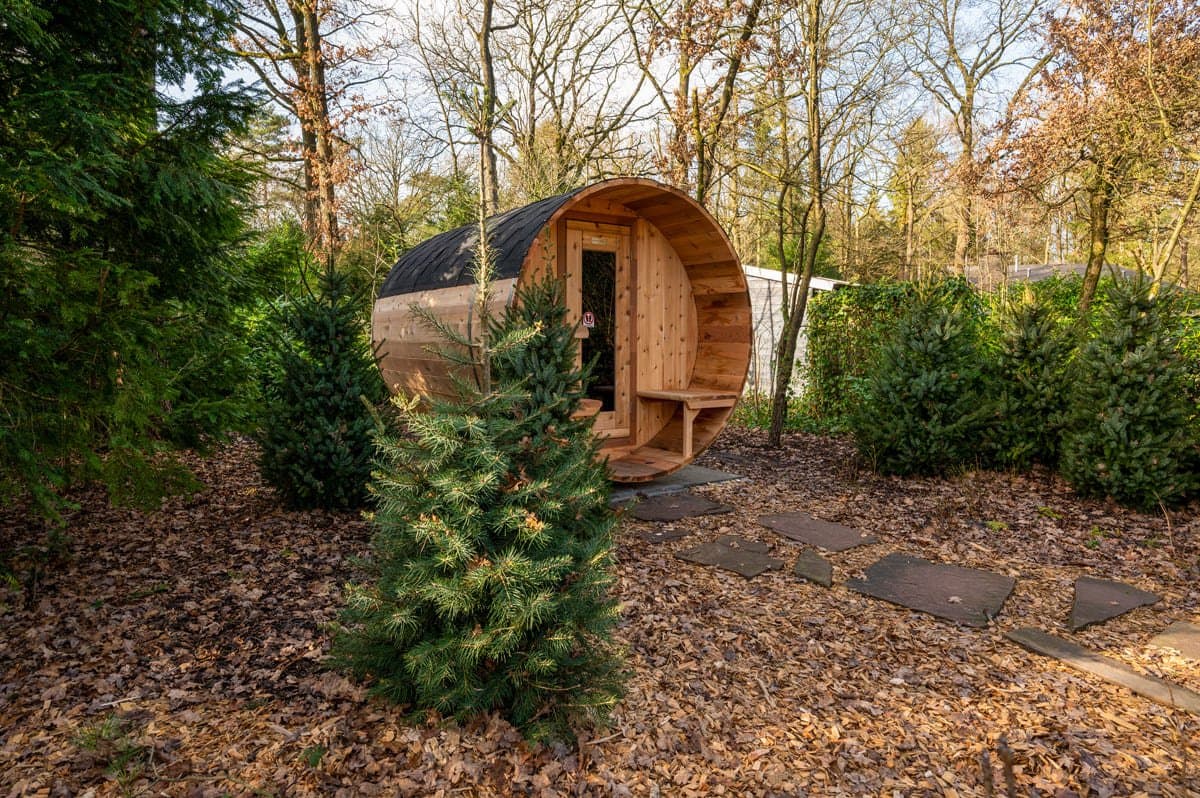 Sauna in de tuin