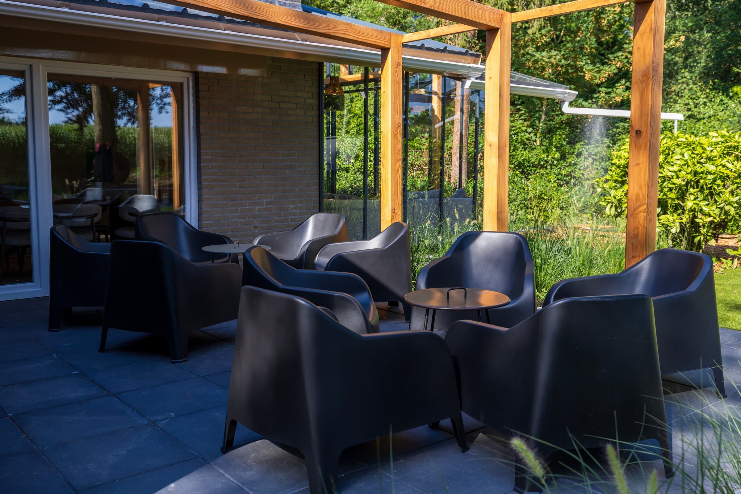 Overdekt terras